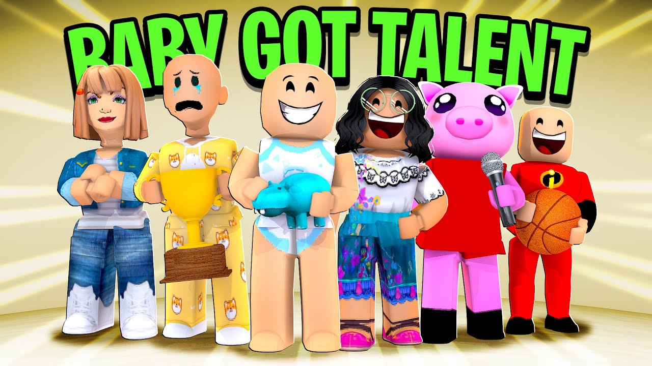 BABY GOT TALENT ALL PARTS | Funny Roblox Moments | Brookhaven 🏡RP
