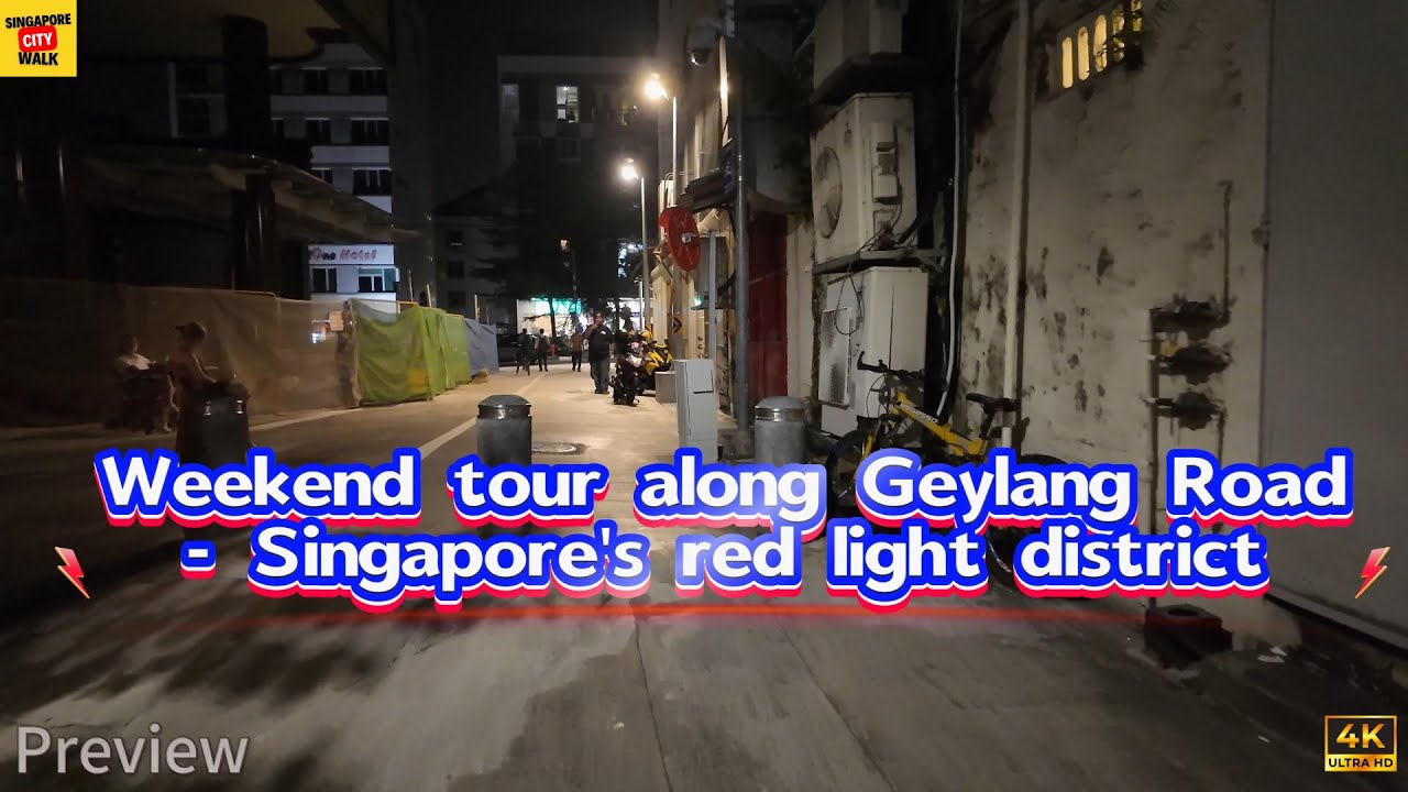 Weekend tour along Geylang Road 2025|Singapore's red light district