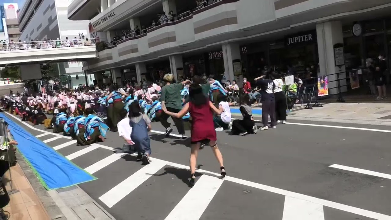 2022.9.19.にいがた総おどり祭り(万代シティ十字路会場)法政大学　鳳遙恋/プラスアルファ❗️