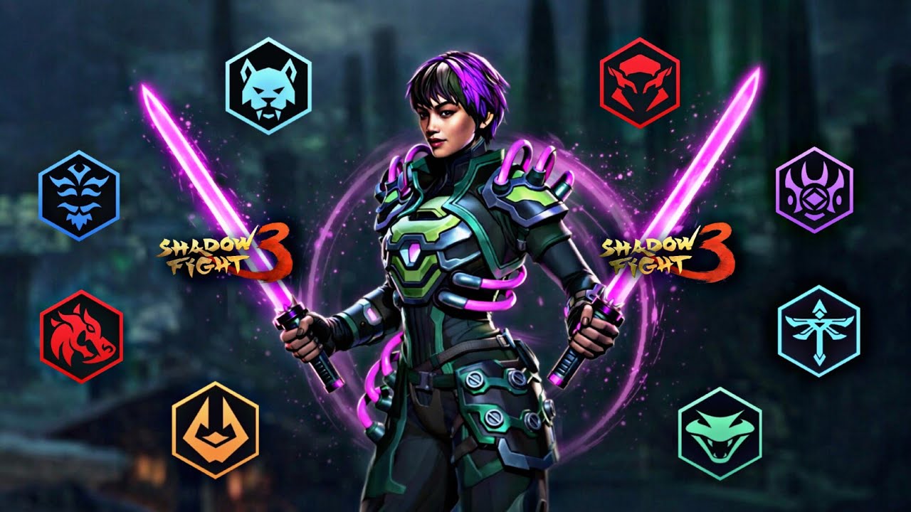 Shadow Fight 3 | How To Defeat Neon Phantom | Legendary Sets vs Neon Phantom | High Society Event