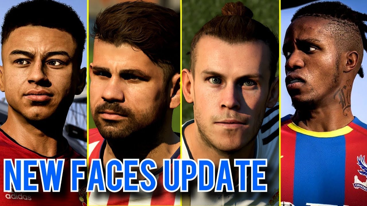 FIFA 19 | ALL NEW REALISTIC PLAYERS FACES UPDATE ( Tattoos, Hairstyles ft. Lingard, Bale, Zaha... )