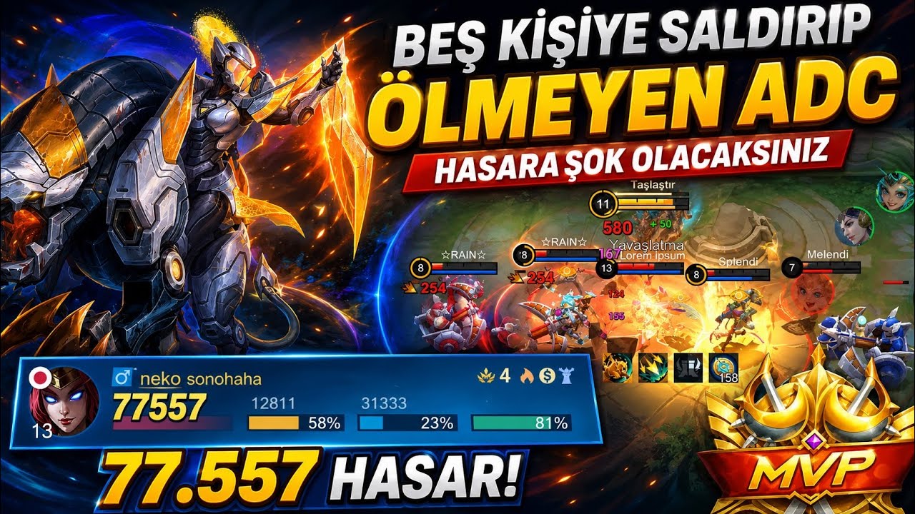 TEK BAŞINA 5 KİŞİ KESEN NİŞANCI ! - İŞE YARAMAYAN TAKIMI NASIL TAŞIRSINIZ ? - IRITHEL MLBB