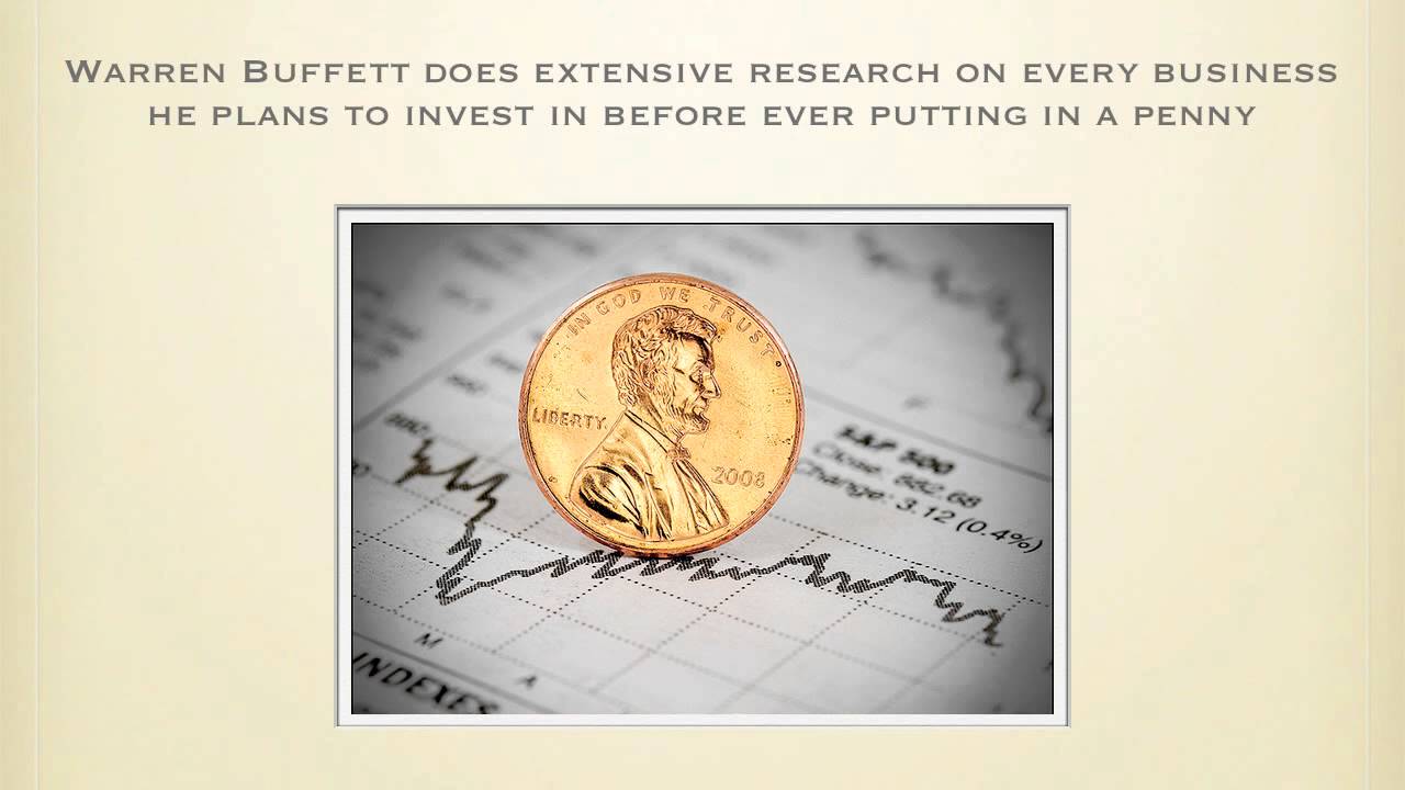 Warren Buffetts TOP 20 SECRETS #1 20 Investments