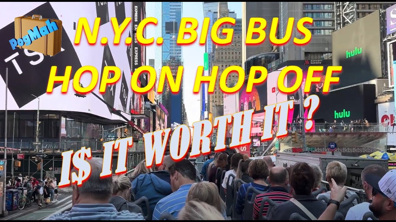Автобусные экскурсии Big Bus Hop-on Hop-off по Нью-Йорку — стоит ли оно своих денег? #турпогороду...