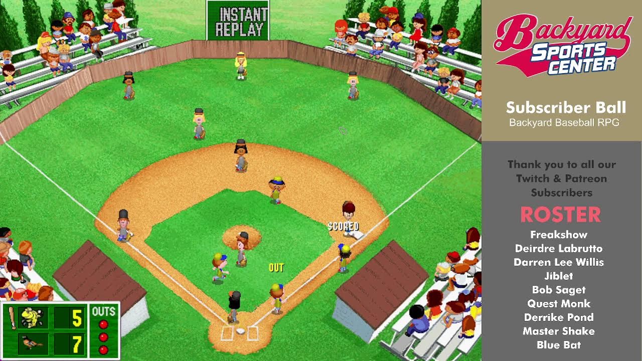 Subscriber Ball, Backyard Baseball RPG