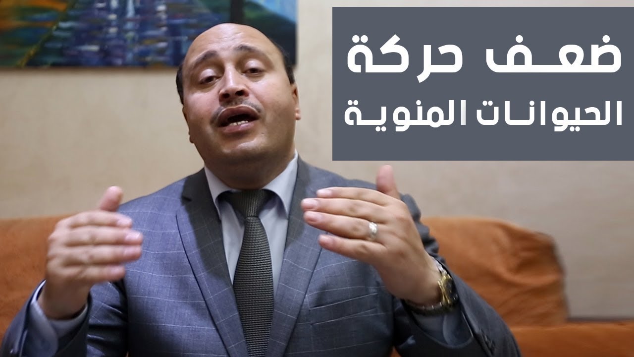 اسباب ضعف حركة الحيوانات المنوية