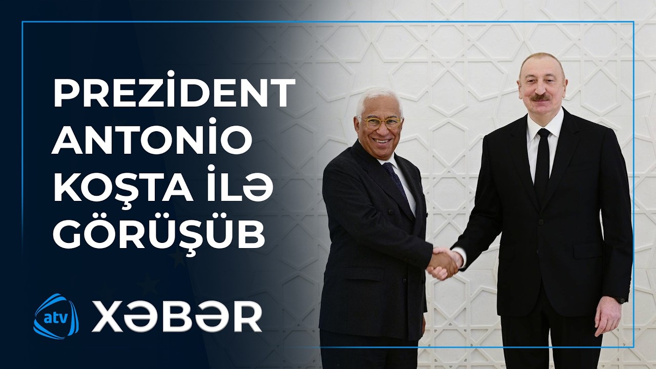 İlham Əliyev və Avropa İttifaqı Şurasının Prezidenti mətbuata bəyanatlarla çıxış ediblər