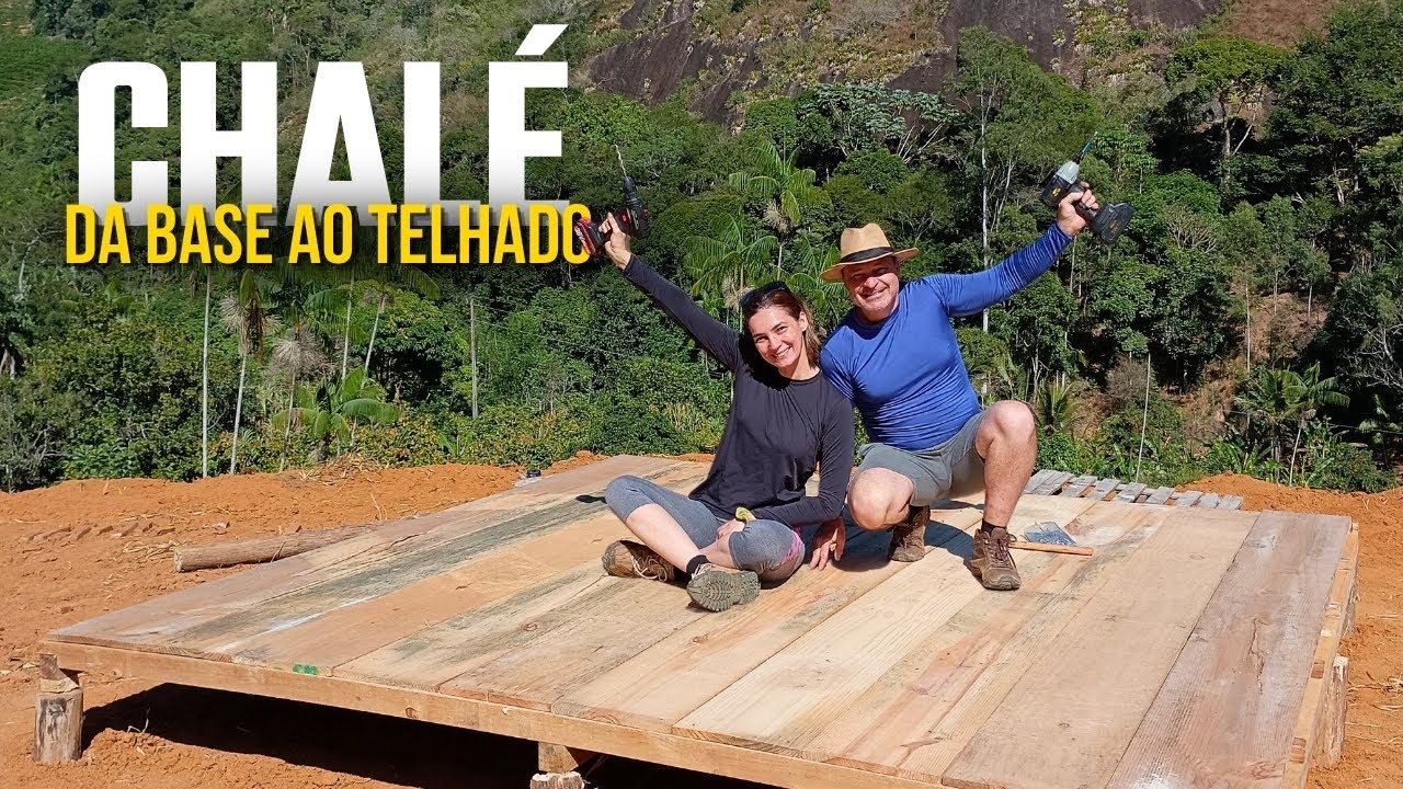 Nosso  pequeno CHALÉ EM CONSTRUÇÃO | Parte 1