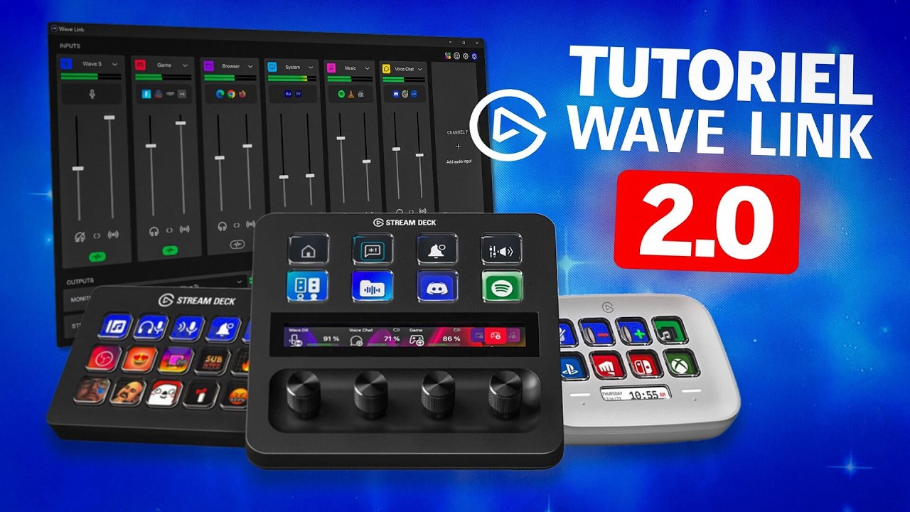 Configurer Wave Link 2.0 et Séparer les Pistes Audio