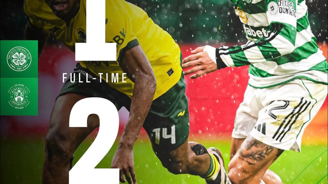CELTIC V HIBS 1-2 (HIGHLIGHTS) 