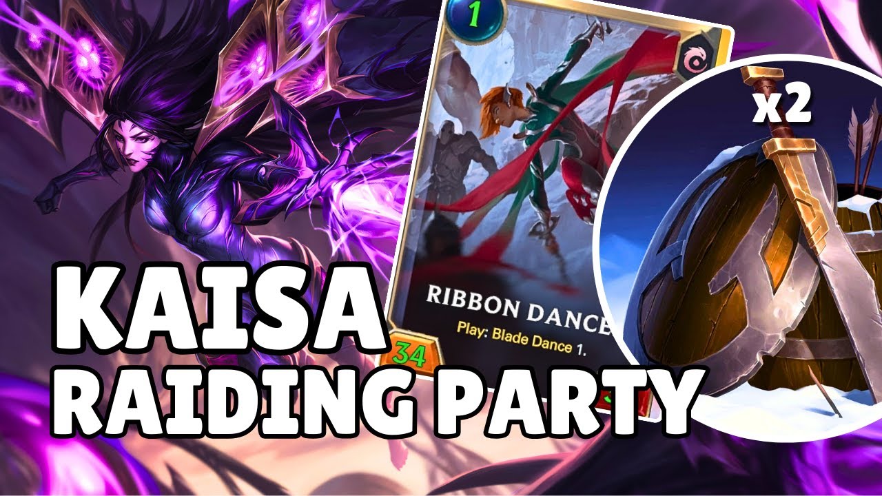 Kaisa | Raiding Party Combo | Legends Of Runeterra: The Path Of Champions [No Commentary]