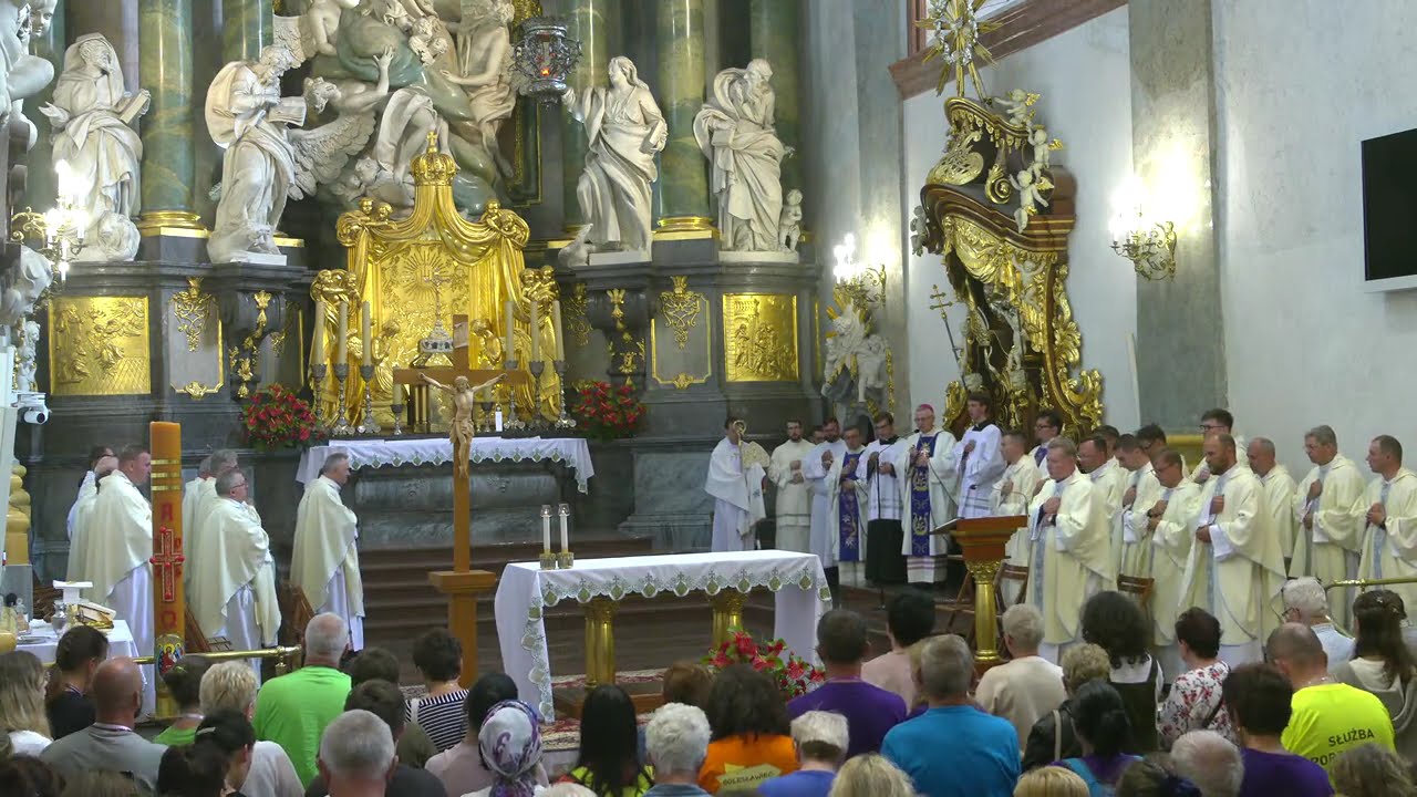 Msza święta Pielgrzymki Diecezji Legnickiej. (Jasna Góra, Bazylika 13:00, 04.08.2025)