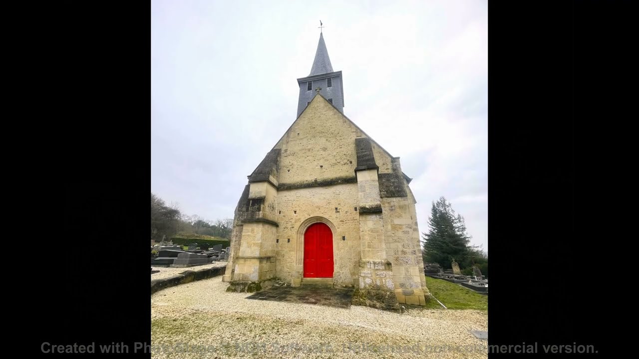 Visite de l'église Saint-Martin de Saint Martin aux Chartrains