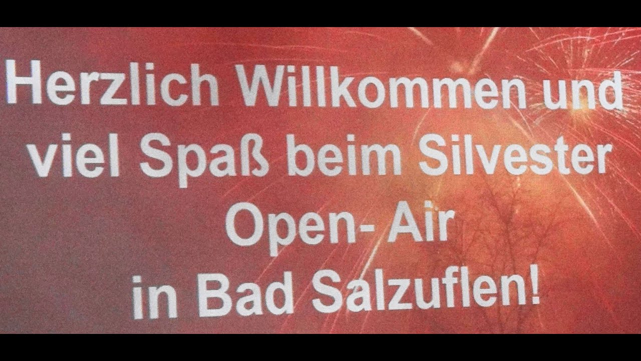 Bad Salzuflen - 31. Dezember 2015 - Open Air im Kurpark - Video: (c) Siegmund Bischoff