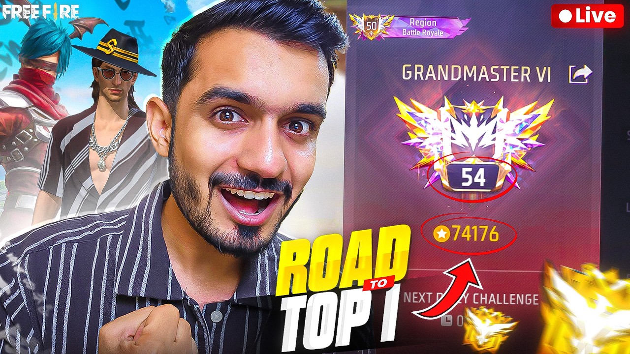 KYA AAJ HOGA🤷‍♂️  GRANDMASTER TOP 50🔥🇮🇳 [LIVE]