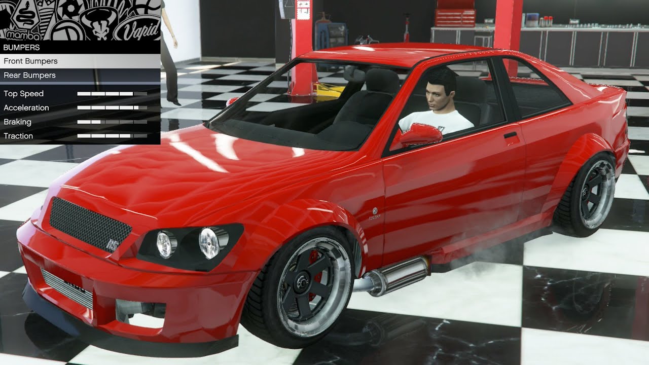 GTA 5 — Кастомизация транспорта из прошлых DLC — Карин Султан РС