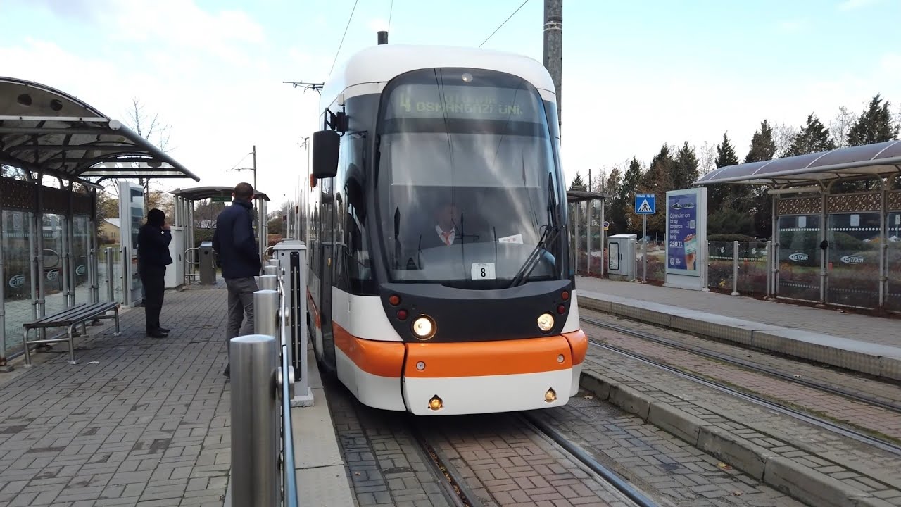 Eskişehir'de Tramvayla Otogar - Osmangazi Üniversitesi Arasında Seyahat