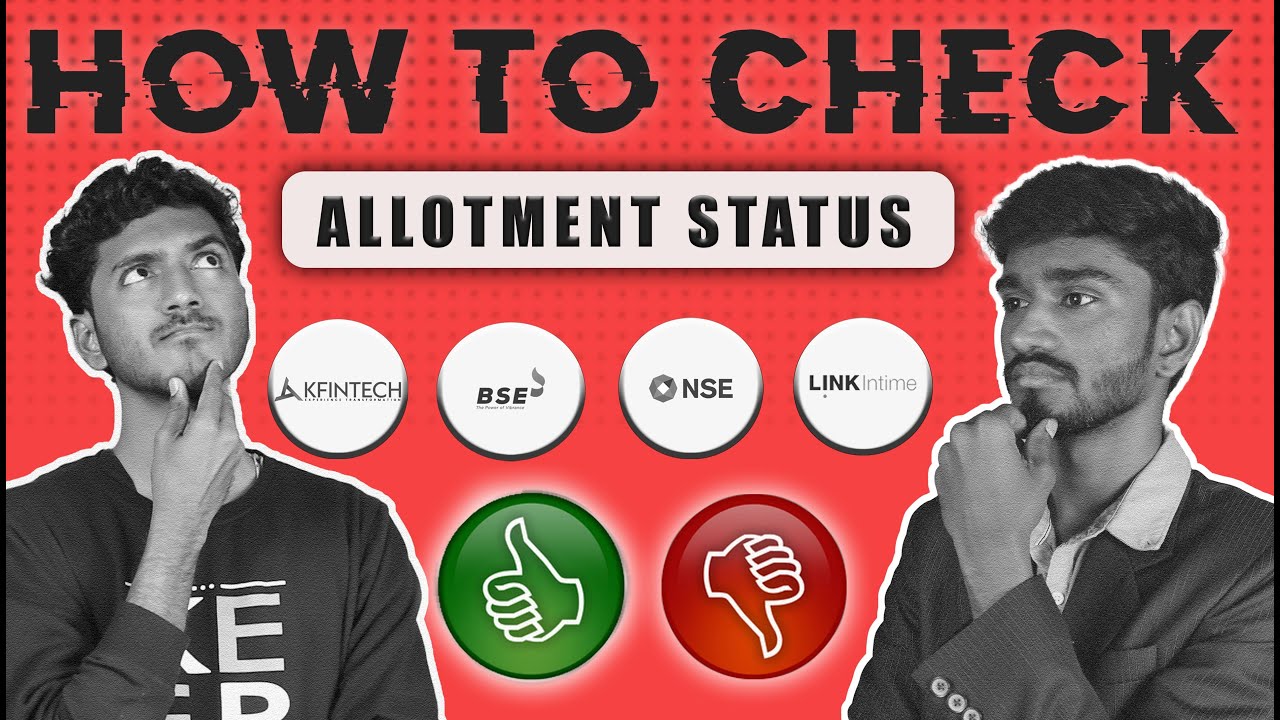 😱How to check IPO allotment status? With LIVE🔴screen record proof  |#ipoallotmentstatus #stockmarket