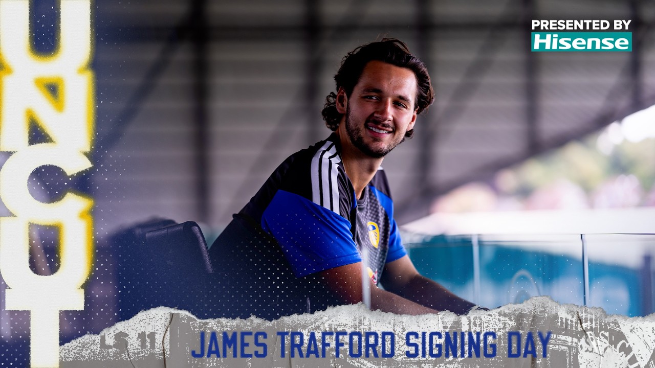 Behind-the-scenes with James Trafford on signing day at Leeds United | Uncut