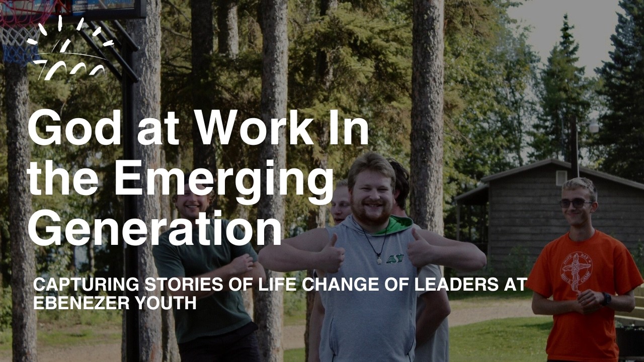 God at Work In the Emerging Generation - Youth Leaders