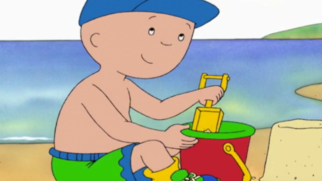 CAILLOU 1 HOUR Full Episodes | Caillou At The Beach | Videos For Kids