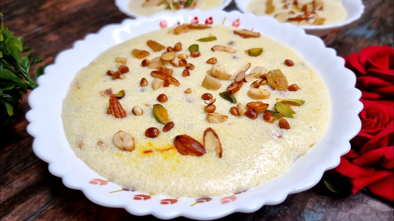 Suji Ki Kheer-  जब वक़्त हो कम और मीठा खाने का हो मन बनाएं सूजी की खीर | Semolina Dessert- Rava Kheer