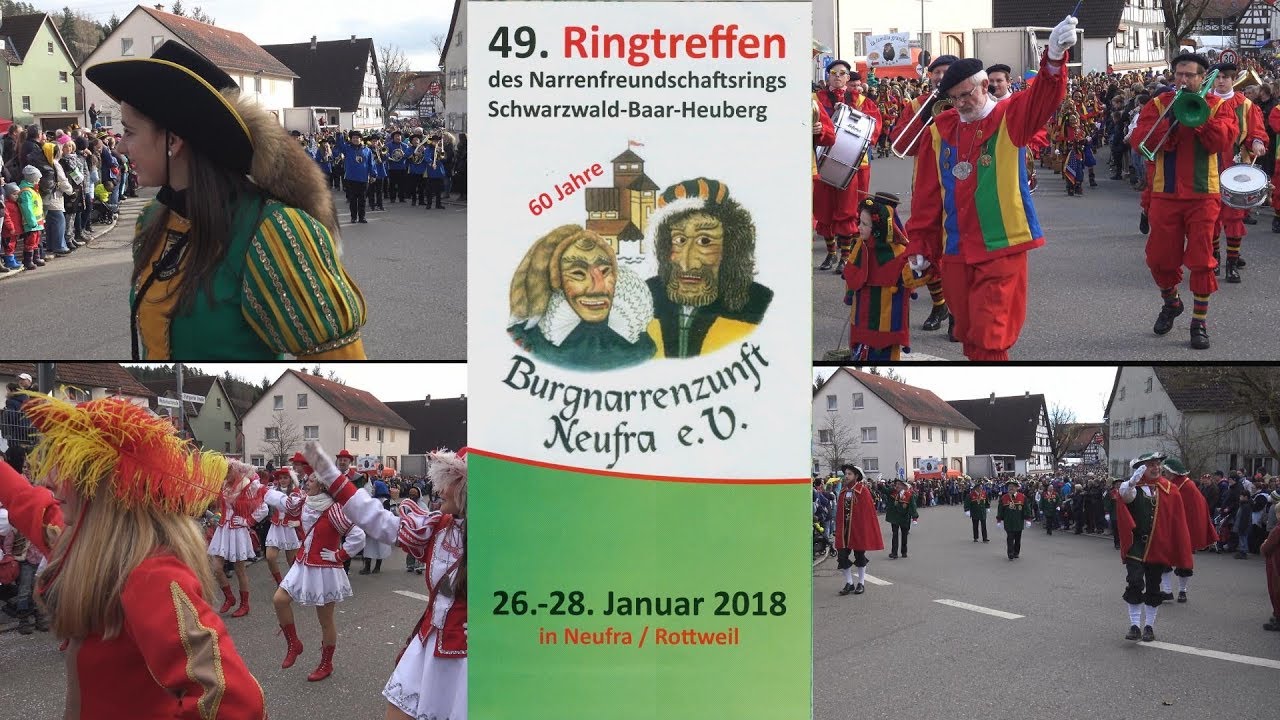 Narrentreffen Neufra am 28.01.2018