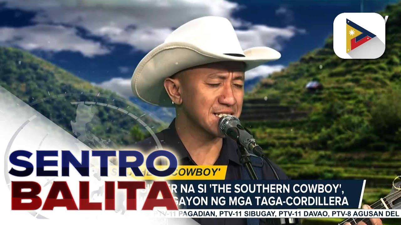 Country singer mula sa Mindanao na si 'The Southern Cowboy,’ hit ngayon sa mga taga-Cordillera