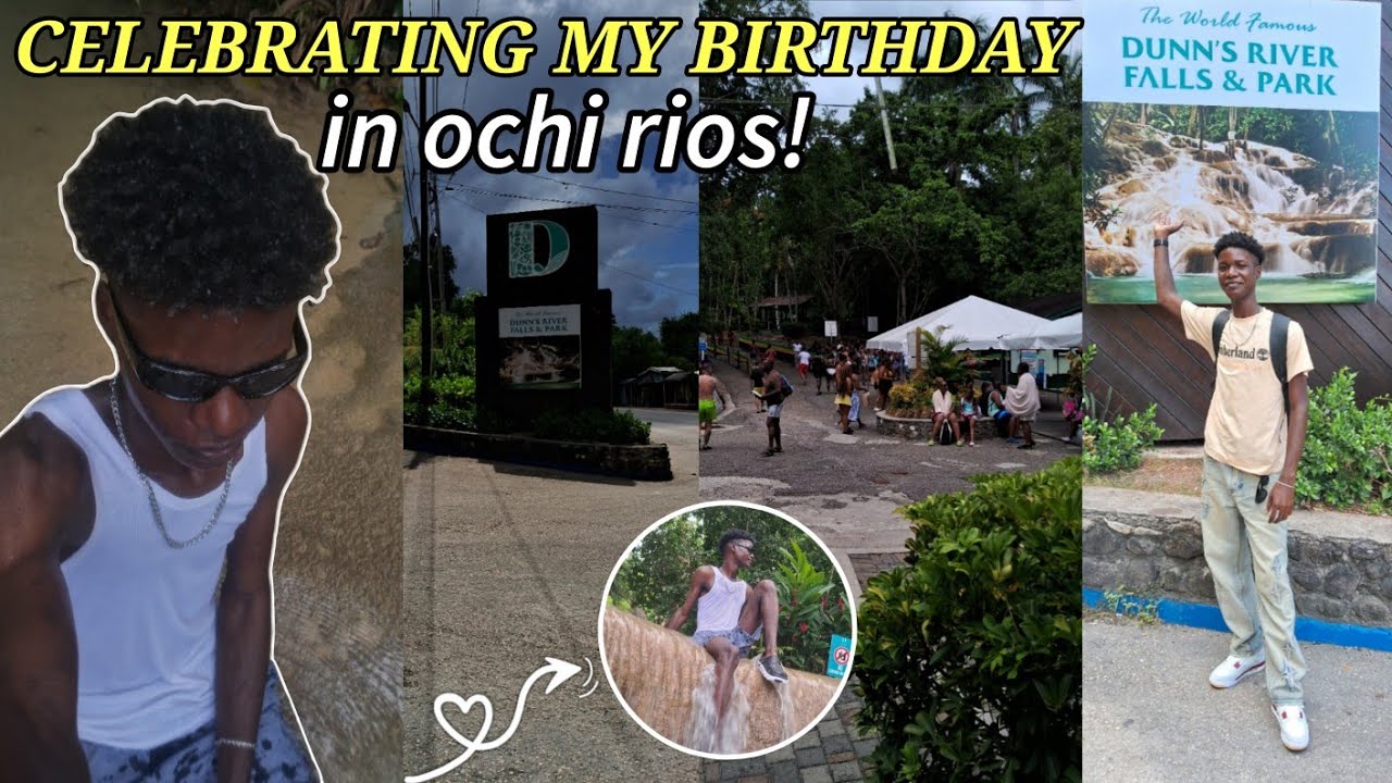 Celebrating my birthday in ochi rios Jamaica 🇯🇲| dunn's river falls, grwn 🌺🧘VLOG!