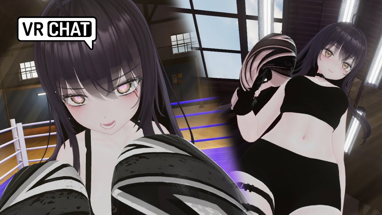 Eyes before impact VRchat POV BOXING