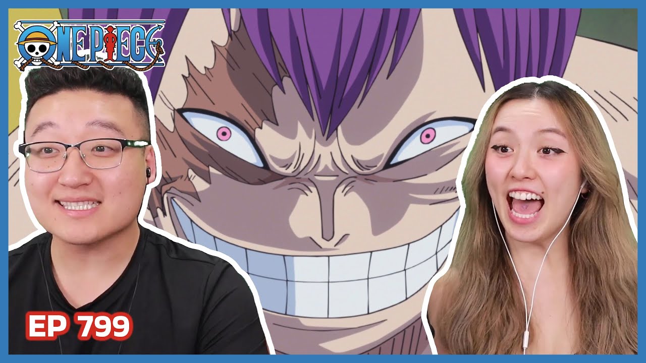 THOUSAND ARMS CRACKER GEAR VS 4th GEAR LUFFY! | One Piece Episode 799 Couples Reaction & Discussion