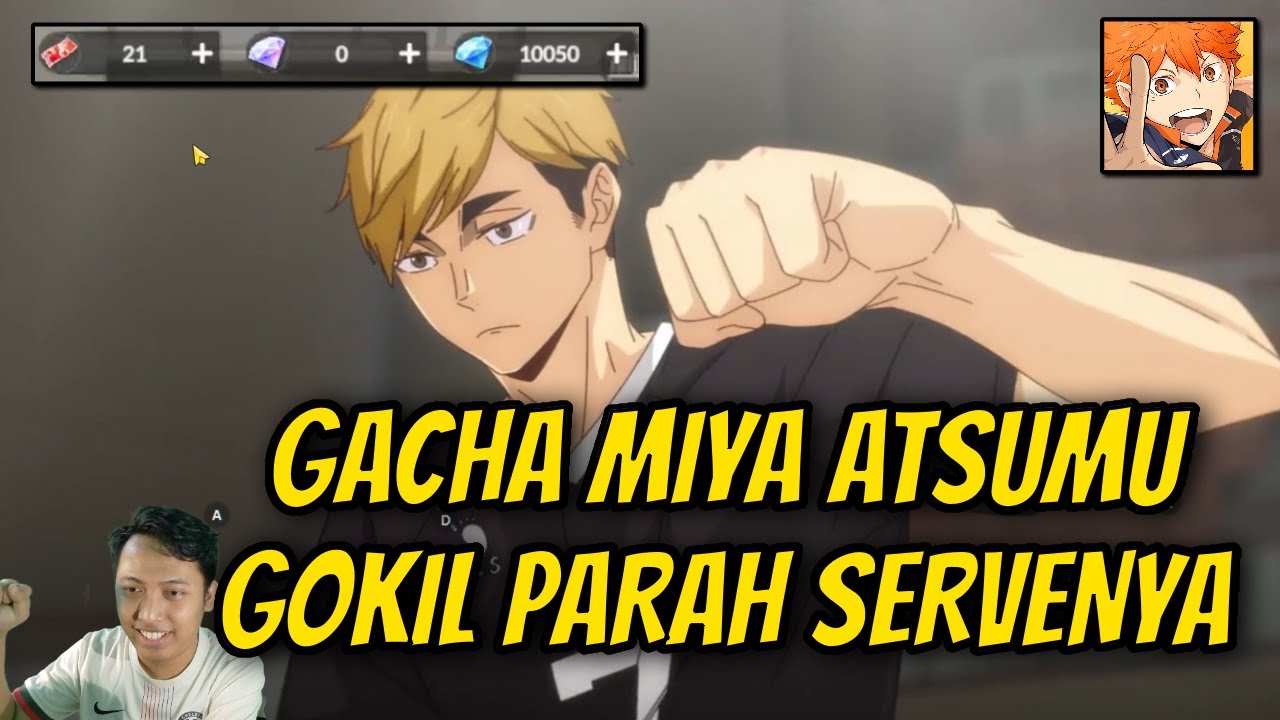 Gacha Miya Atsumu UR! Serve Terkeren di Game & Best Setter SMA - Haikyu Fly High
