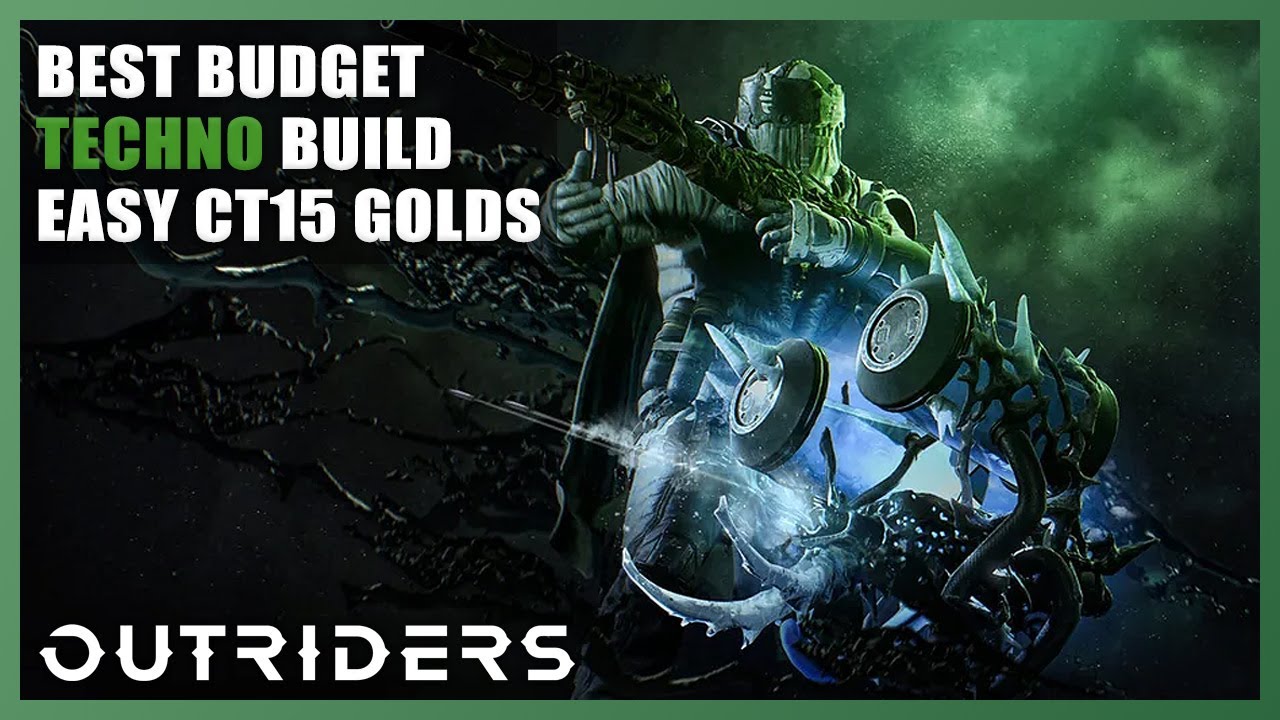 Outriders | Лучший бюджетный билд Техномансера для лёгкого CT 15 Golds | 1440P 60FPS