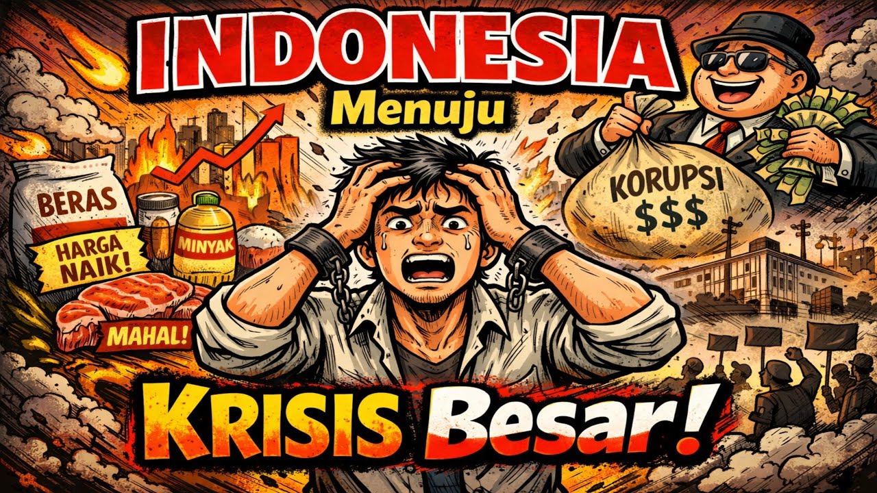 INDONESIA DI AMBANG KRISIS LEBIH GANAS DARI TAHUN 1998‼️Rakyat Tercekik