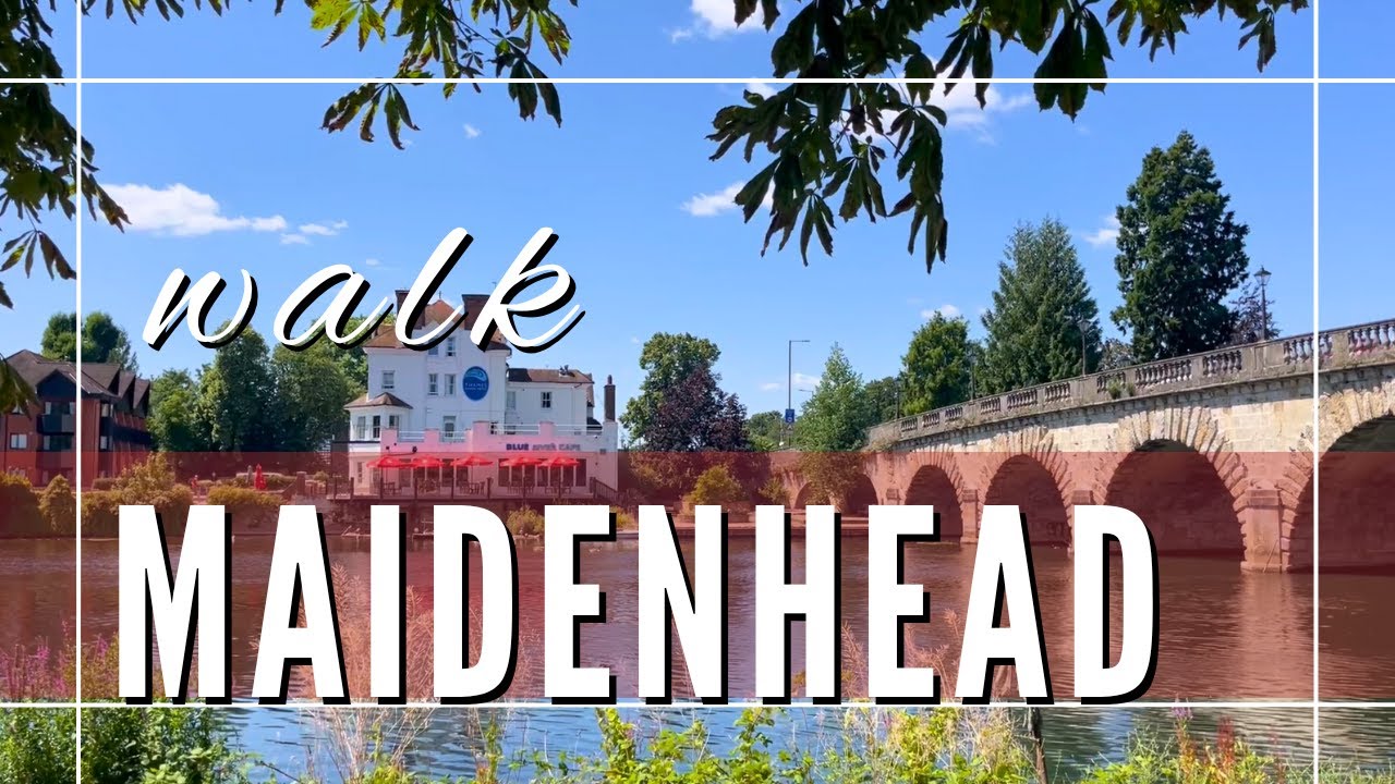 Maidenhead Berkshire England | Riverside Walk 2025