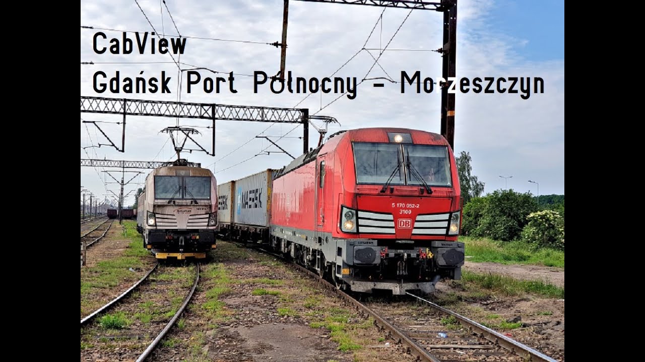 | CabView | Gdańsk Port Północny - Morzeszczyn   -  X4EC – Paprykowe Filmy