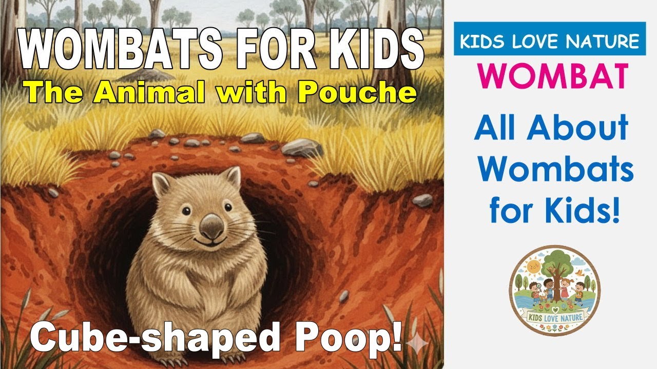All About Wombats! 🐾 | Fun Learning Story for Preschoolers & Kindergarten | Wombat for Kids
