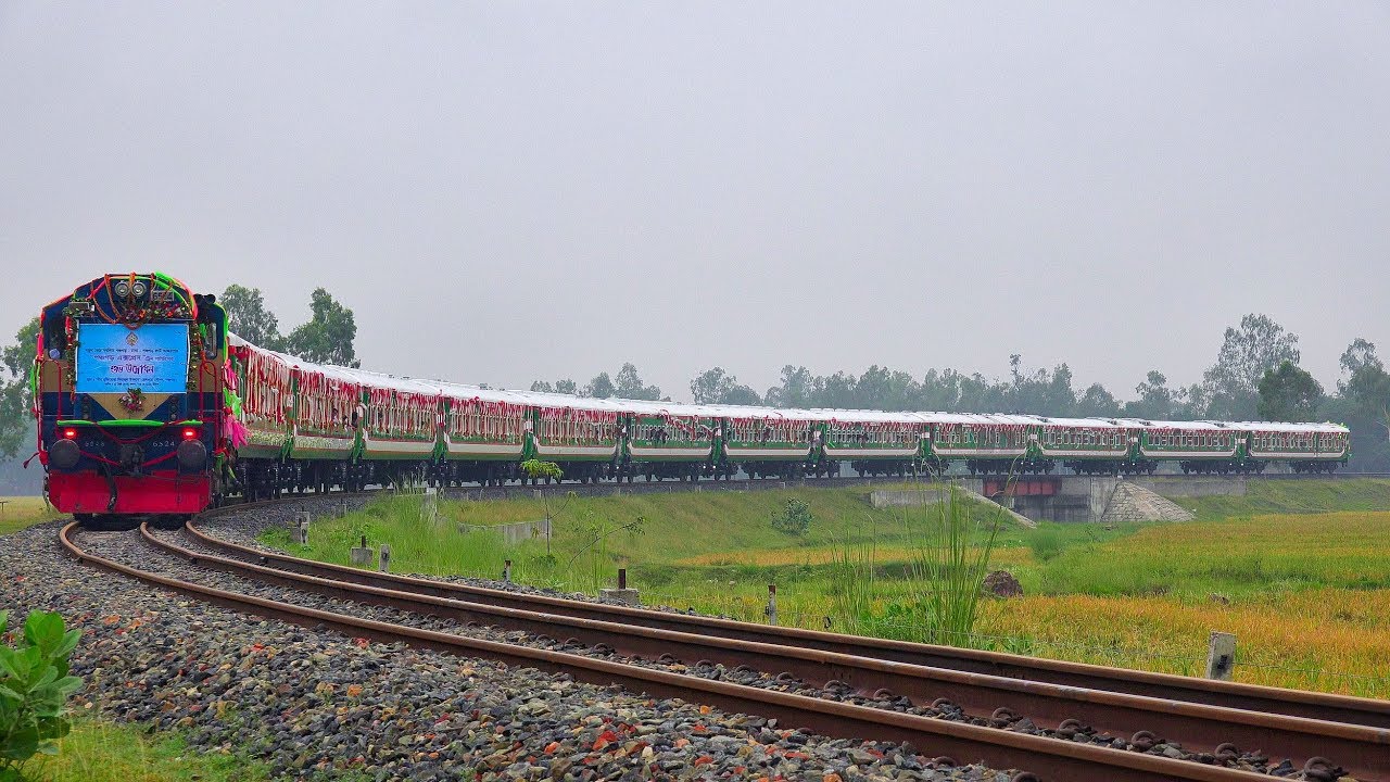 Inaugural Run / First Run of Semi Non-stop Panchagarh Express Train || Panchagarh to Dhaka