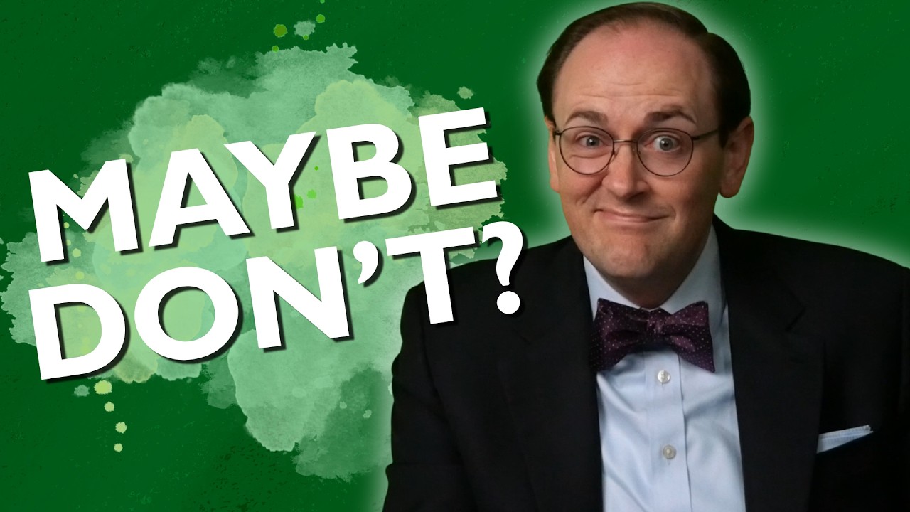 Have You Considered Not Writing?