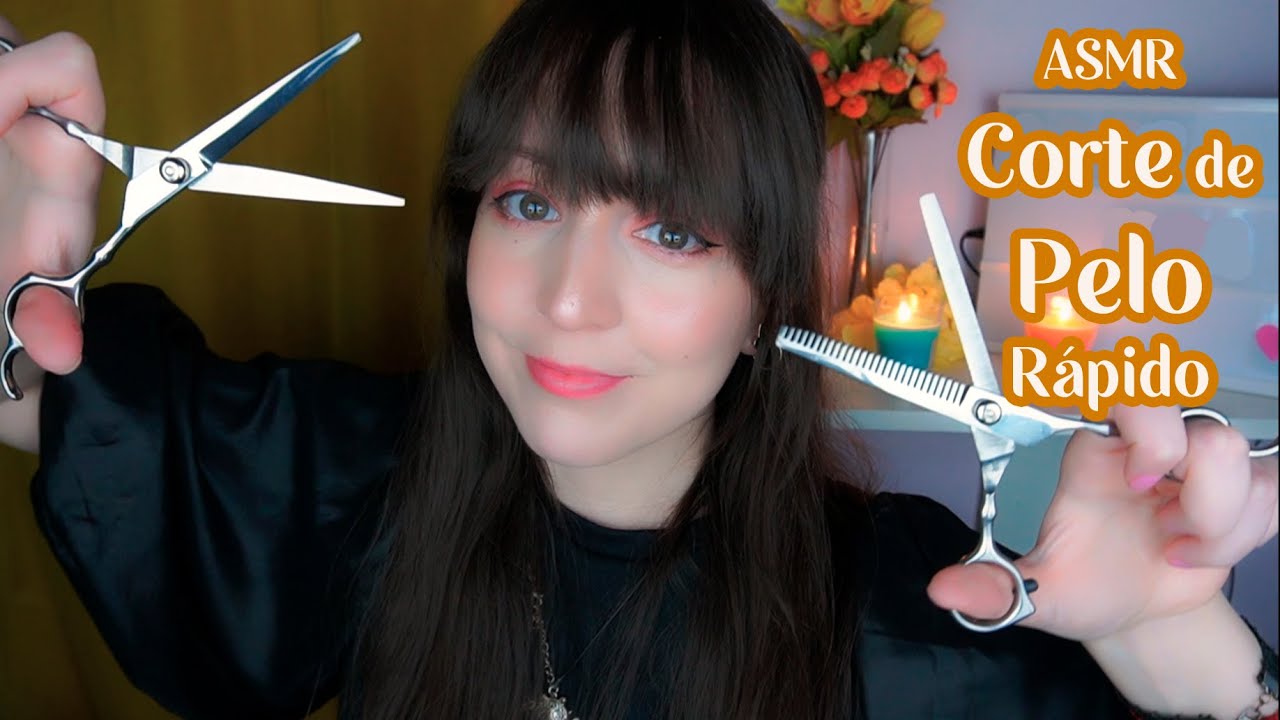 ⭐ASMR [Sub] Быстрая стрижка, чтобы уснуть за 5 минут 🌃 (тихий голос)