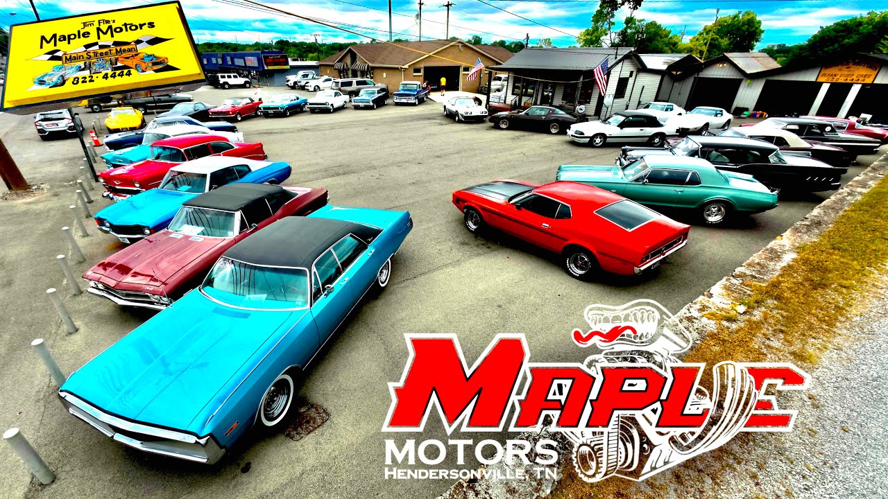 Classic Muscle Cars Maple Motors 8/4/25 Inventory Update Hotrods American Rides ForSale * LOT WALK *