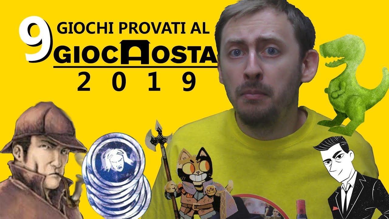 9 Giochi da Tavolo provati al GIOCAOSTA 2019! #giocaosta