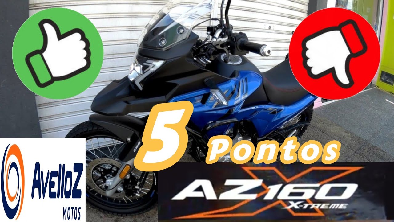 AZX 160 AVELLOZ, 5 PONTOS POSITIVOS 5 NEGATIVOS #azx160