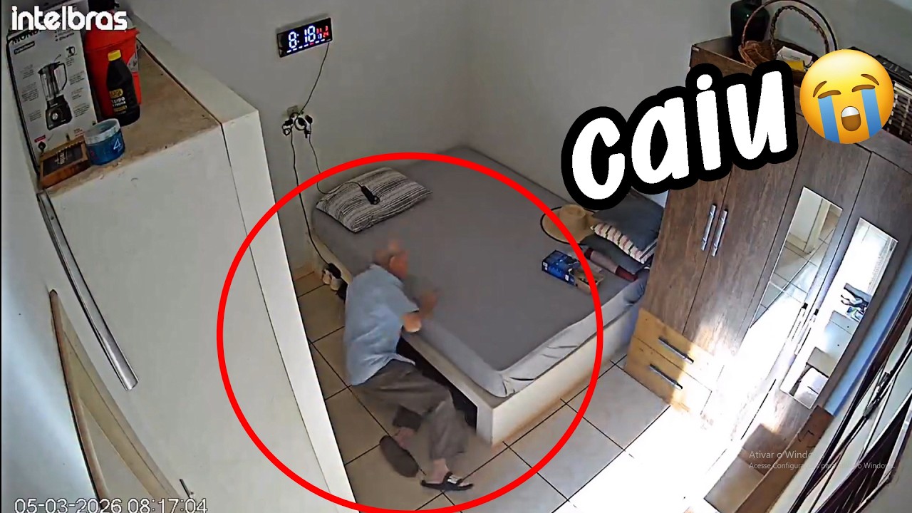 😭o vovô teve uma queda feia e bateu o quadril