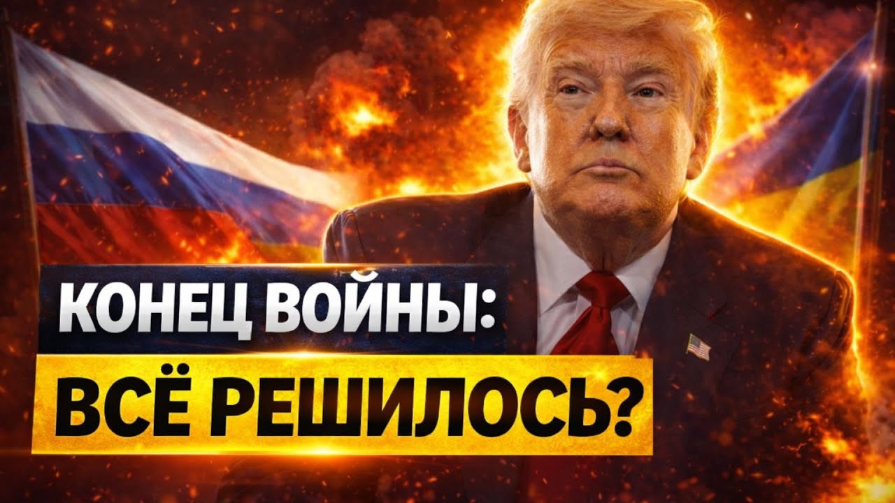 Чем завершится ВОЙНА в 2026 году? РЕШЕНИЕ на столе: Трамп расставил точки по Донбассу
