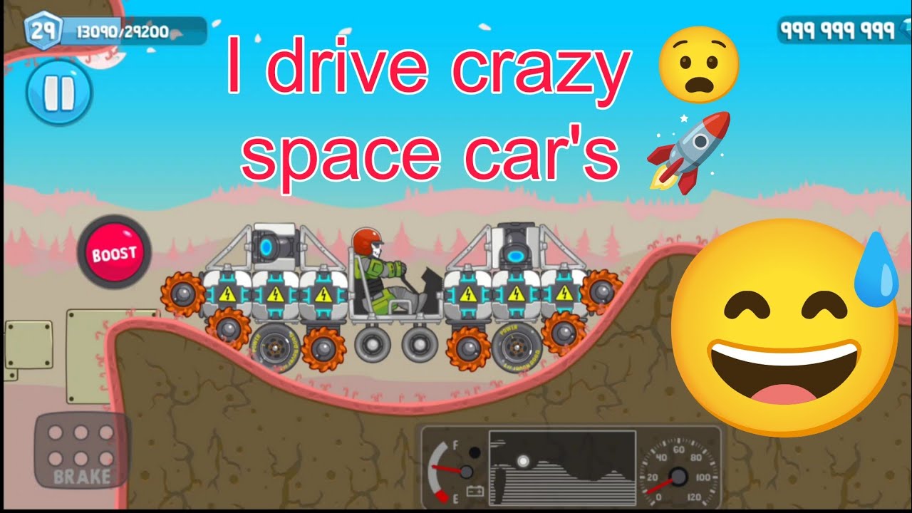 I drive crazy 🤣 space cars 🚀 Tier 7 😈 Level 61 to 64 Rovercraft game gameplay 🔥 [1080P 60FPS]