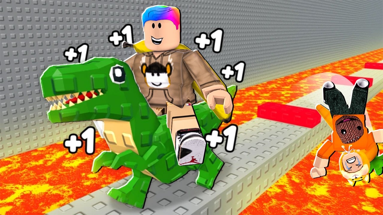 AKU DAN SKOBI MENJINAKAN DINOSAURUS TERCEPAT DI DUNIA 999.999KM/JAM