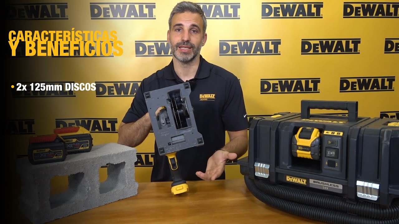 DEWALT&reg; Espa&ntilde;a | Rozadora de Pared sin Escobillas XR FLEXVOLT 54V | DCG200
