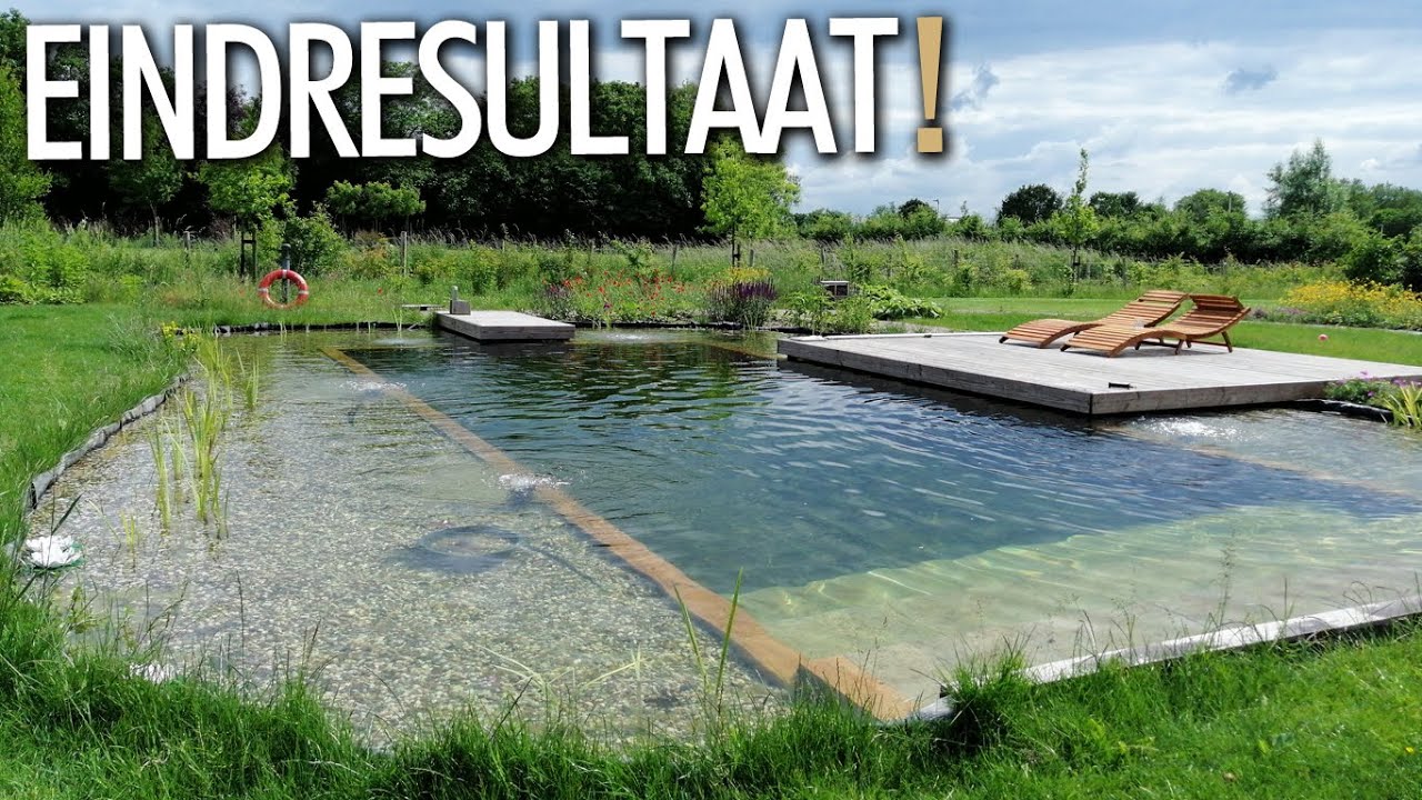 Zwemvijver Huissen 1 jaar later | Eindresultaat