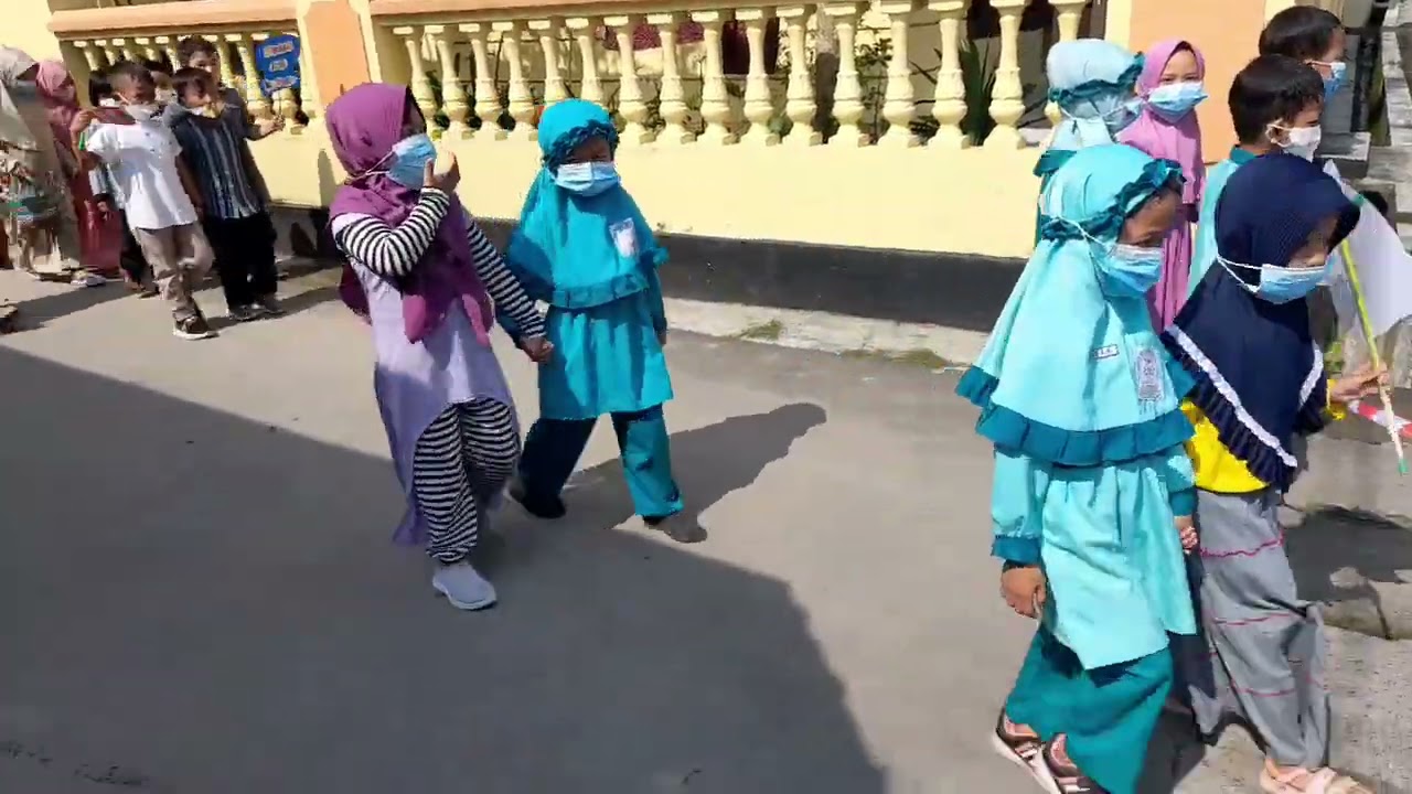 Kirab Ramadhan PAUD IT Al Qudwah (TPA, KB, TK)